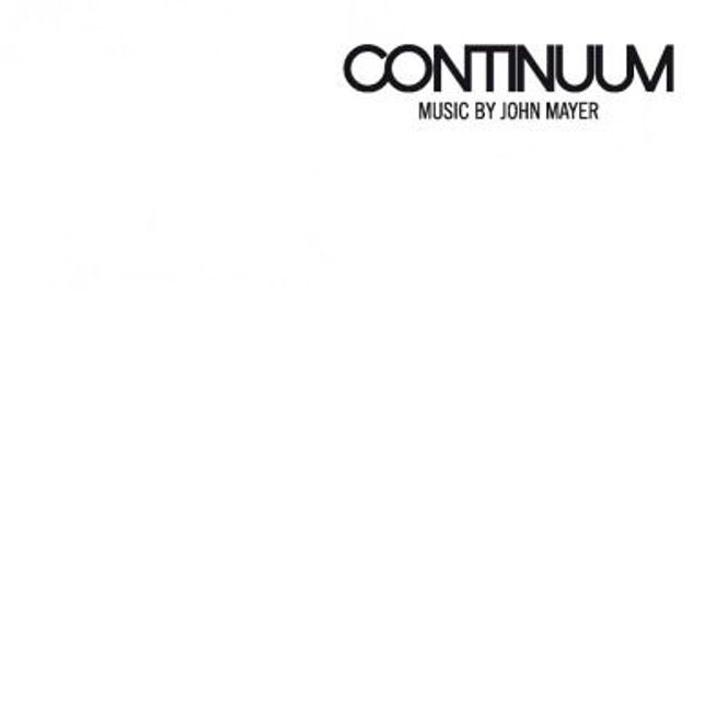 Hovedbilde John Mayer-Continuum