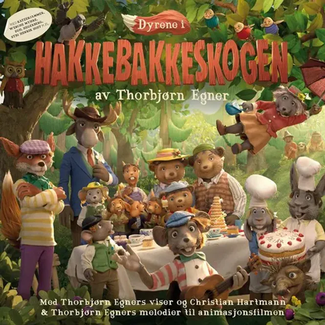 Hovedbilde Katzenjammer-DYRENE I HAKKEBAKKESKOGEN